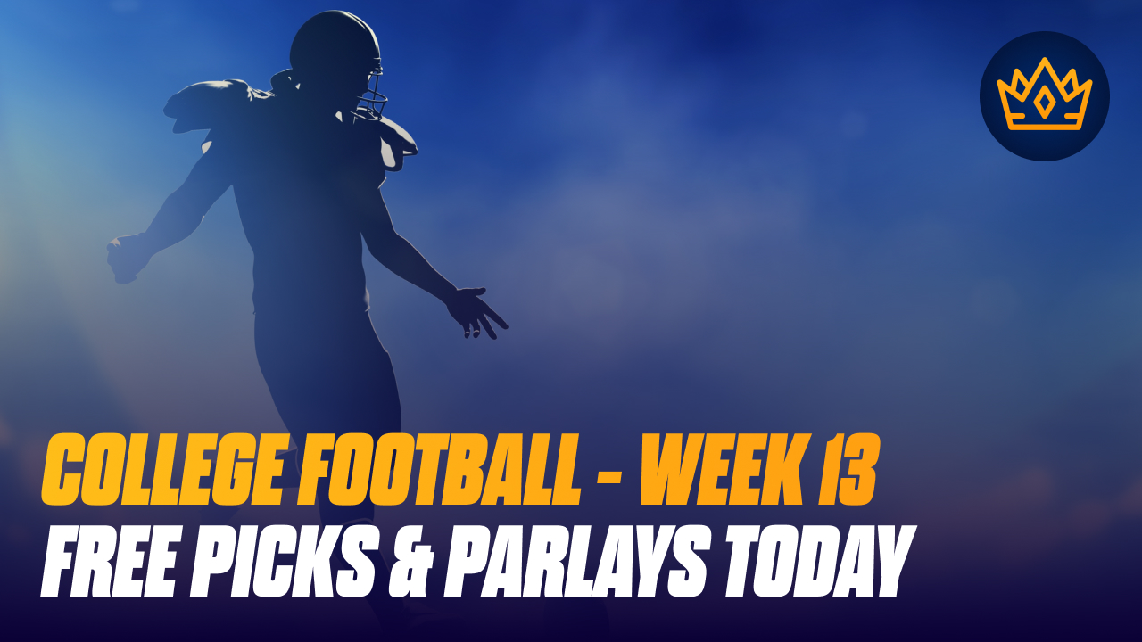 Free College Football Picks & Parlays - Week 13