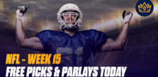 Free NFL Picks and Parlays For Week Fifteen, 2023